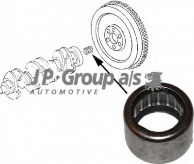 JP GROUP 1110450300 -  Центрирующий опорный подшипник, система сцепления
